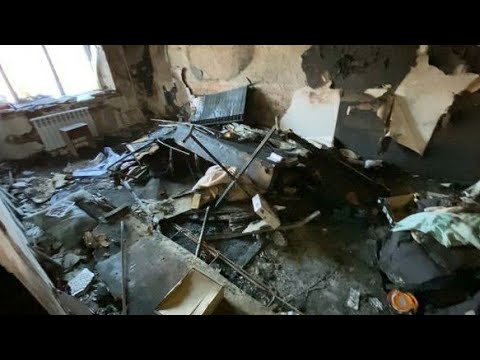 Видео: Жесть! Квартира после пожара, вывозим все до последнего мешка!