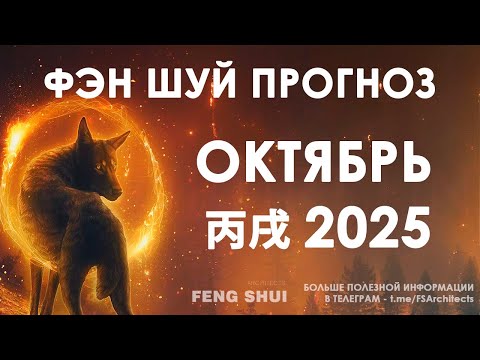 Видео: ОКТЯБРЬ 2025 — МЕСЯЦ ОГНЕННОЙ СОБАКИ: Что ждёт вас? Прогноз по ба цзы и фэн-шуй