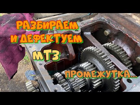Видео: Разбираем и дефектуем МТЗ. Промежутка...