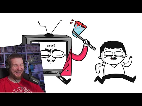 Видео: ПЕРЕДАЧИ ПО ТЕЛЕВИЗОРУ! (анимация) | РЕАКЦИЯ НА МАРМАЖА