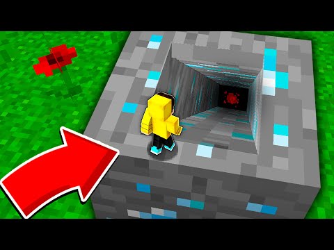 Видео: ЭТО САМАЯ ГЛУБОКАЯ ЛЕСТНИЦА В АЛМАЗНОЙ РУДЕ В МАЙНКРАФТ! | Дими minecraft