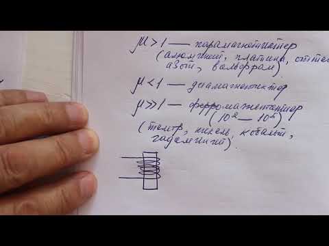 Видео: Тереңдетілген 10 сынып  №7 сабақ  Заттардың магниттік қасиеттері