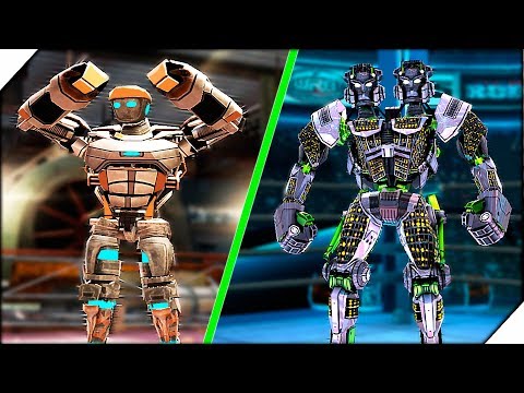 Видео: ЖЕЛЕЗНЫЙ УДАР АТОМА - Игра Real Steel World Robot Boxing прохождение # 2 Живая сталь игра.