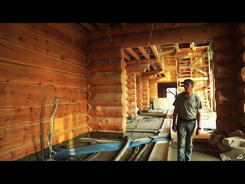 Видео: СРУБ -ГИГАНТ ВНУТРИ ! ПРОШЛО 5 ЛЕТ...