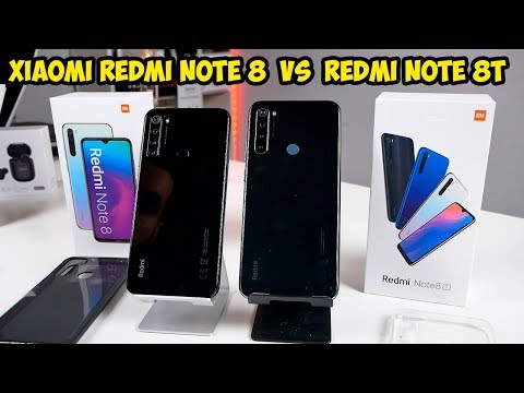 Видео: Xiaomi Redmi Note 8 VS Redmi Note 8T. В чем отличия? Что выбрать?