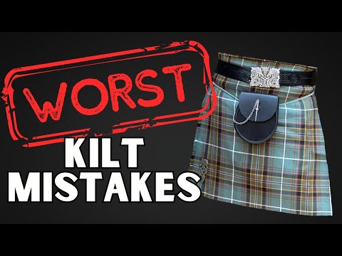 Видео: Носите килт? Избегайте этих катастроф...