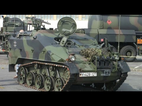 Видео: Немецкая боевая десантная машина Wiesel 2