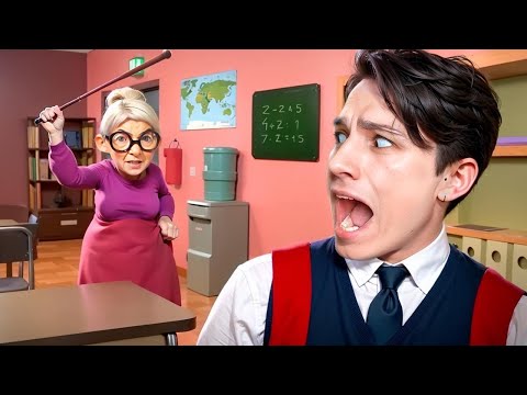 Видео: СБЕЖАЛ С УРОКОВ ОТ СТАРОЙ УЧИЛКИ!😱 ТЕПЕРЬ МЕНЯ ВЫГОНЯТ ИЗ ШКОЛЫ!😭