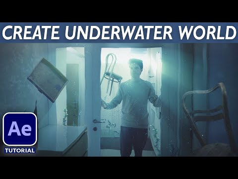 Видео: Как создать подводную комнату (Аквамен) — Учебник по After Effects VFX