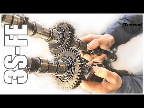 Видео: Как взводить шестерню распредвала 3S-FE, 4S-FE (Toyota)