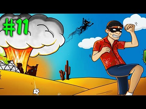 Видео: ВОРИШКА БОБ [11] СБЕГАЕМ из СЕКРЕТНОЙ ЛАБОРАТОРИИ Весёлая игра про воришку Robbery Bob