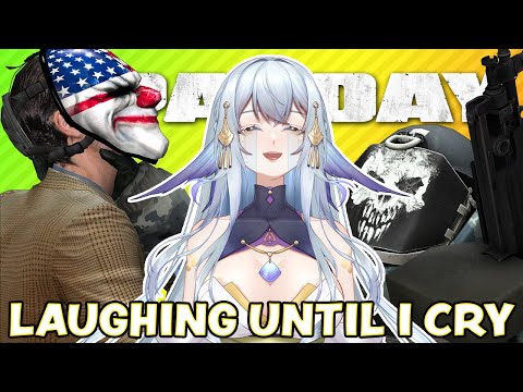 Видео: Я ТАК СМЕЮСЬ, ЧТО НЕ МОГУ ДЫШАТЬ!! | TheRussianBadger PayDay 2 | Реакция VTuber