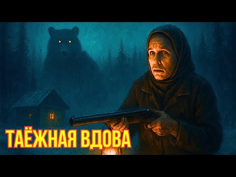 Видео: Таёжная вдова: ночь, когда зверь пришёл за ней. Таёжная история