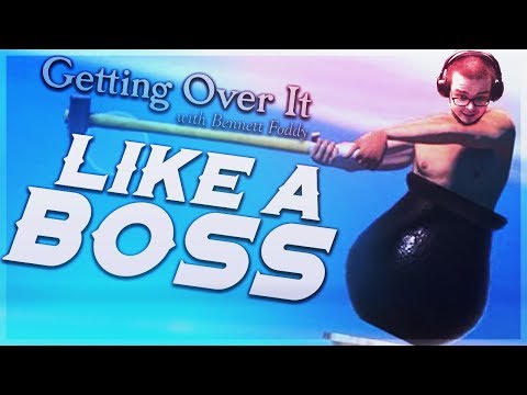 Видео: LIKE A BOSS..! ИЛИ НЕТ?! 50.000 ЛАЙКОВ ТВОРЯТ ЧУДЕСА! (GETTING OVER IT)