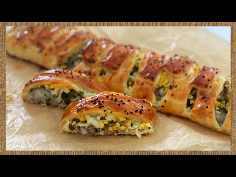 Видео: У ВАС ЕСТЬ СЛОЕНОЕ ТЕСТО? Очень вкусный рецепт!🐟 ПИРОГ С ТУНЦОМ