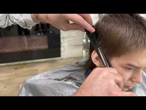 Видео: Маллет мужской / Мужская стрижка? 💪