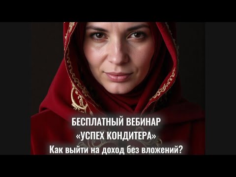 Видео: Бесплатный вебинар для начинающих кондитеров