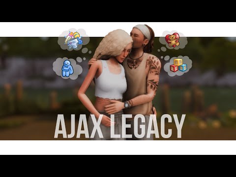 Видео: Пора есть за двоих.. | Династия Аякс ep.5 | The Sims 4