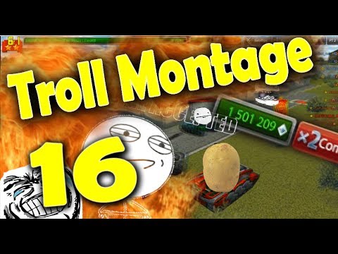 Видео: Танки Онлайн - Troll Montage # 16 (Super Смешной)