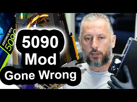 Видео: Три неработающих графических процессора 5090?! Ремонт и устранение неполадок в Gigabyte Shunt Mod.