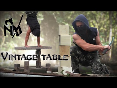 Видео: How to dounusual table. Оригинальный стол, как сделать стол.