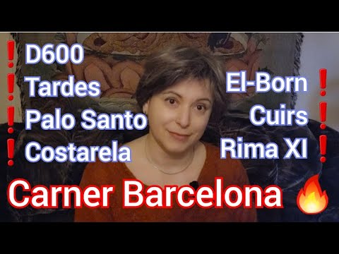 Видео: Стильные парфюмы - Carner Barcelona - Tardes, D600, El Born, Costarela, Cuirs, Palo Santo, Rima XI.