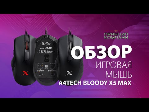 Видео: Обзор Игровая мышь A4Tech Bloody X5 Max