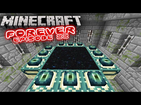 Видео: END PORTAL ОЛЛОО  | Minecraft Forever | Episode 22