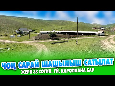 Видео: Чоң САРАЙ жашаганга ҮЙҮ менен САТЫЛАТ ~ Жери 38 сотик. Мал жандыктын баарын бакса болот