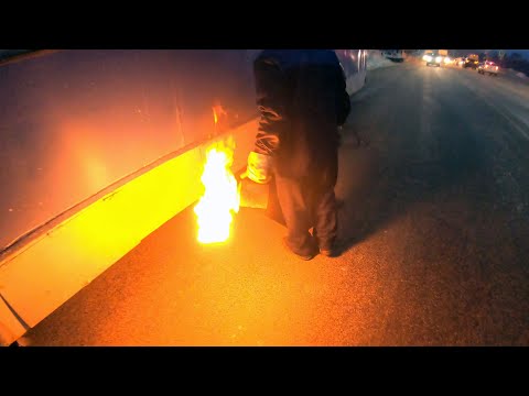 Видео: Замерз троллейбус. Мороз - 30 | Чебоксары