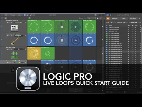 Видео: Logic Pro — Краткое руководство по Live Loops