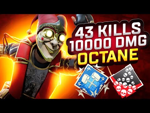 Видео: ЗР-184! 43 KILLS & 10000 DAMAGE ON OCTANE.EXE, FOR 2 GAMES ! октейн гайд апекс легенд реликвия apex