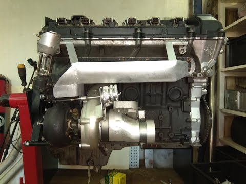 Видео: Установка турбокита на BMW M50. Часть 2. Подготовка турбокита.