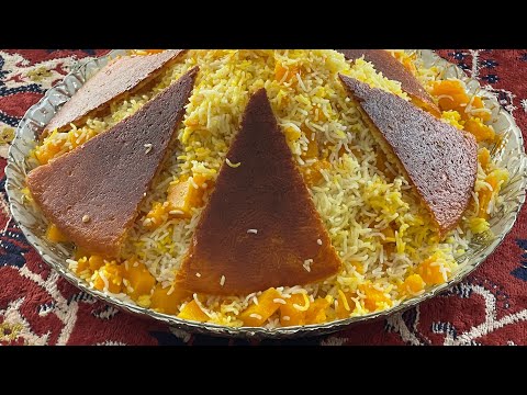 Видео: Азербайджанская кухня. Плов с тыквой и копченой рыбой. Boranı plov. 