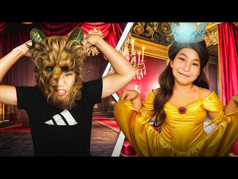 Видео: КРАСАВИЦА және ЧУДОВИЩЕ😱 МИНИ ФИЛЬМ!