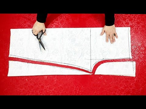 Видео: Очень просто !! Сшить брюки таким способом очень легко и очень быстро