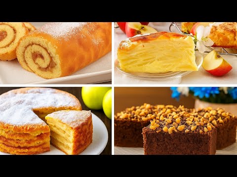 Видео: Яблучний пиріг 🍎 4 рецепти! Бюджетно і дуже смачно! 