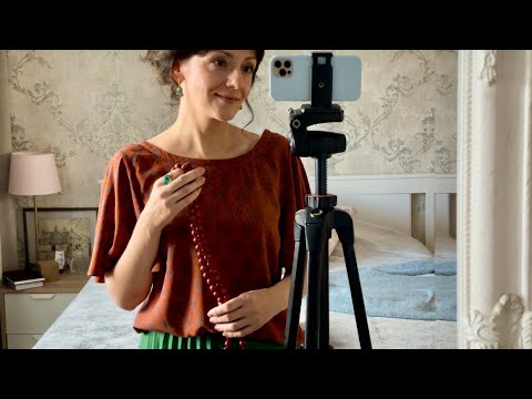 Видео: За той самой «дверью»❤️Новые бусы, вязаный жакет, любимый платок. Замечать, открываться, радоваться…