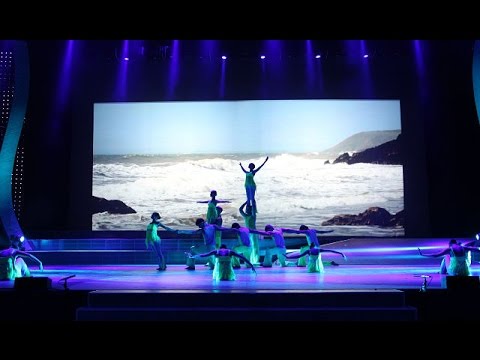 Видео: Штиль. (Storm and calm. Dance show!).  "Экситон" Елены Барткайтис.