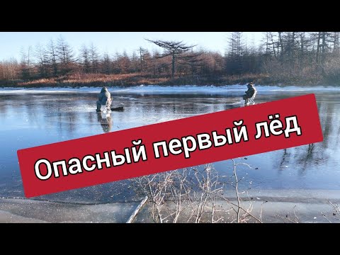 Видео: /ОПАСНЫЙ ПЕРВЫЙ ЛЁД / ОТКРЫТИЕ СЕЗОНА ТВЕРДОЙ ВОДЫ 2021 /Сахалинская рыбалка & Sakhalin fishing