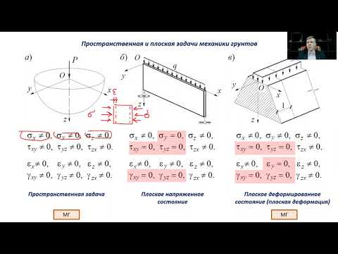 Видео: МГ. 2-9. Определение напряжений в грунта. 1-2
