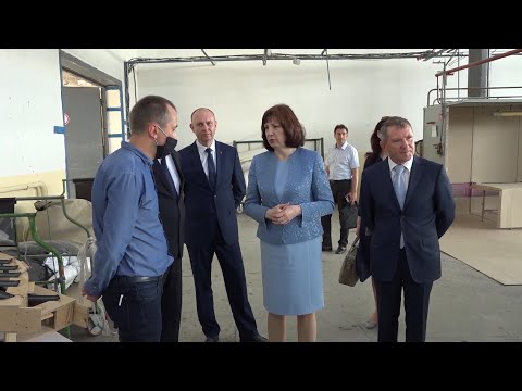 Видео: Рабочий визит. В Пинске побывала Председатель Совета Республики Наталья Кочанова
