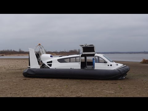 Видео: СВП Внедорожный дрифт - мобиль. Кайман 10