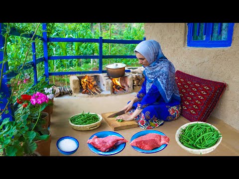 Видео: Сельская кухня Ирана : вкусный рецепт говядины с зелёной фасолью
