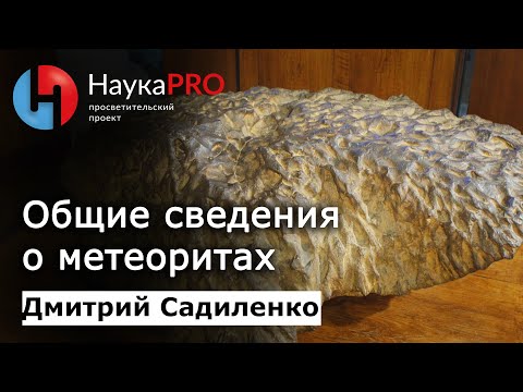 Видео: Общие сведения о метеоритах | Метеоритика – Дмитрий Садиленко | Научпоп