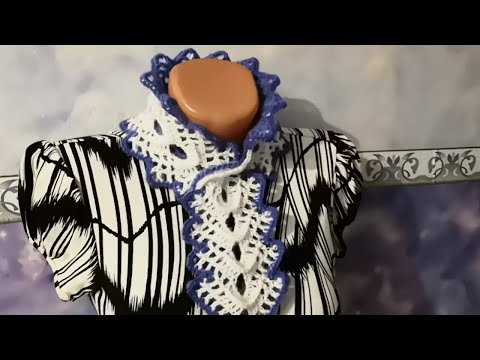Видео: Двусторонний шарф-галстук крючком. Шарфик для начинающих.