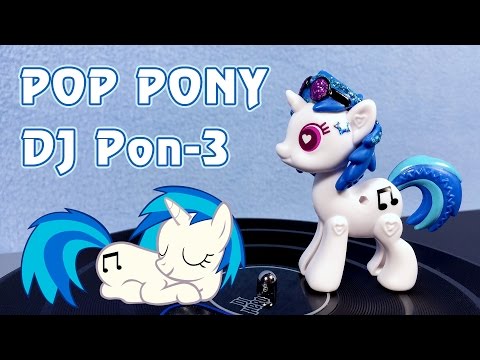Видео: Обзор игрушки My Little Pony POP - Винил Скретч (Dj Pon-3)