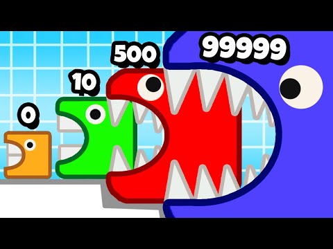 Видео: ЭВОЛЮЦИЯ ПОЖИРАТЕЛЯ КУБИКОВ на МАКСИМАЛЬНЫЙ УРОВЕНЬ!