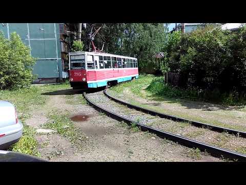 Видео: Томский трамвай (2017) Часть 1 / Tomsk trams (2017)