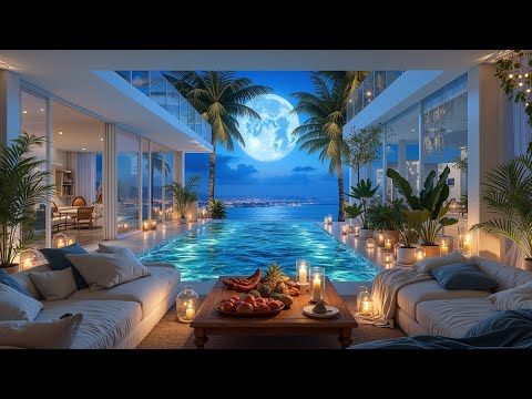 Видео: Океанская Chillout Музыка ✨ Deep & Tropical House Микс ✨ Расслабляющие Вибрации Полнолунной Ночи 🌴